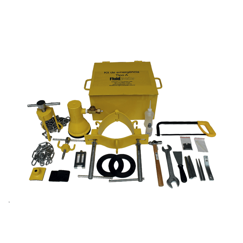 Kit de Emergência tipo A para Cilindro de Gás Cloro